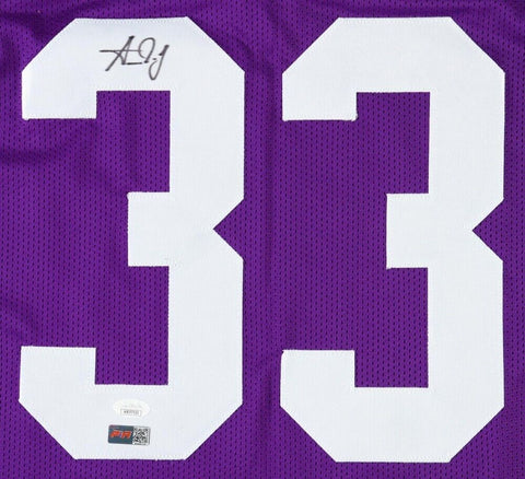 Aaron Jones Signed Minnesota Vikings Jersey (JSA) 2020 Pro Bowl Running Back