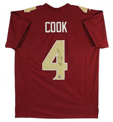 Dalvin Cook Signed Florida State Seminoles Jersey (Beckett) Viking 4xPro Bowl RB