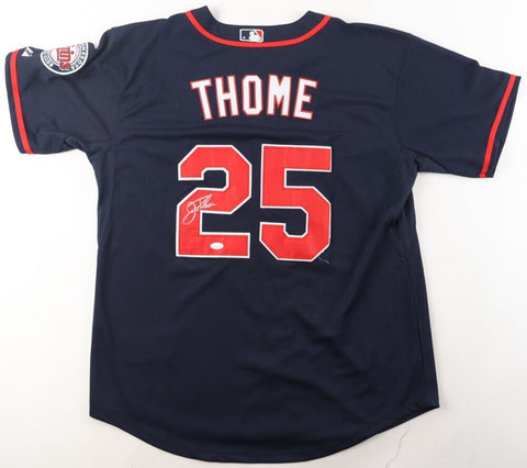 Jim Thome Signed Minnesota Twins Majestic Jersey (JSA COA) 612 Home Runs