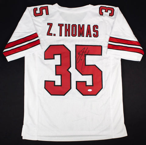 Zach Thomas Signed Texas Tech Red Raiders Jersey (JSA COA) Miami Dolphins HOF LB