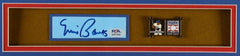 Ernie Banks Chicago Cubs 32"x36" Framed Jersey w/ Cut Signed Dispaly Card (PSA)