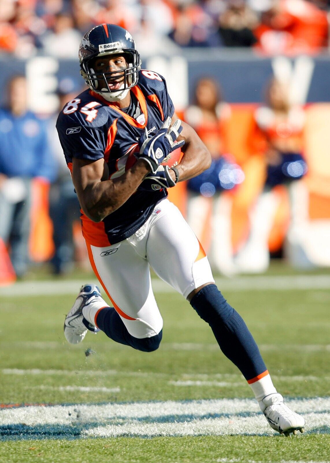 Javon Walker Signed Denver Broncos Jersey (Beckett) Ex-Florida State Receiver