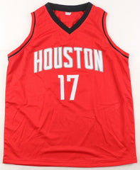 Tari Eason Signed Houston Rockets Jersey (Beckett) 2022 1st Round Draft Pick