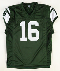 Vinny Testaverde Signed New York Jets Jersey (Beckett) #1 Overall Draft Pk 1987