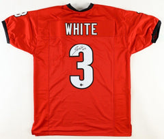 Zamir White Signed Georgia Bulldogs Jersey (Beckett) 2021 CFP National Champ R.B