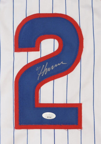 Nico Hoerner Signed Chicago Cubs Pinstriped Home Jersey (JSA) 2018 1st Round Pck