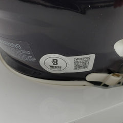 Tommy Kramer Signed Minnesota Vikings Mini-Helmet (Beckett) Two Minute Tommy
