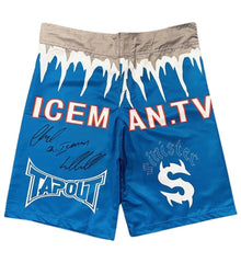Chuck “The Iceman” Liddell Signed UFC Trunks (PSA COA) Light Heavyweight Champ