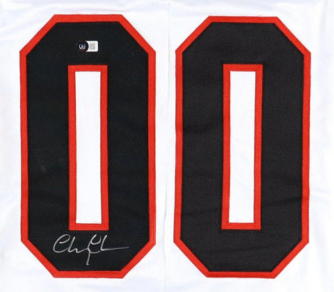 Chevy Chase Signed Blackhawks "Griswold "Jersey (Beckett) Christmas Vacation