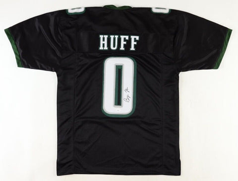 Bryce Huff Signed Philadelphia Eagles Jersey (JSA COA) Ex-Memphis Tiger Def Line