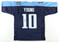 Vince Young Signed Tennessee Titans Jersey (JSA COA) Ex-Texas Longhorn Q.B.