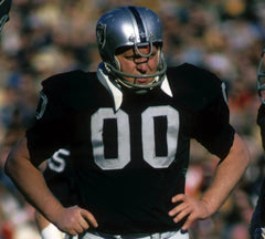 Jim Otto Signed Oakland Raiders Football Jersey Inscribed "HOF 1980" (JSA COA)