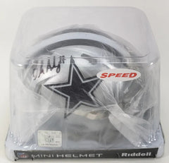 Brandon Aubrey Signed Dallas Cowboys Mini Helmet (Beckett) Pro Bowl Place Kicker