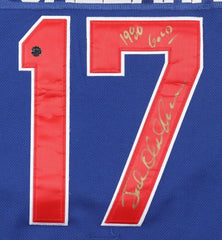Jack O'Callahan Signed 1980 Team USA Jersey Inscribed "1980 Gold" (LowSports)
