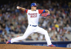 Jose Berrios Signed Puerto Rico WBC Jersey (JSA COA) Twins & Blue Jays Pitcher