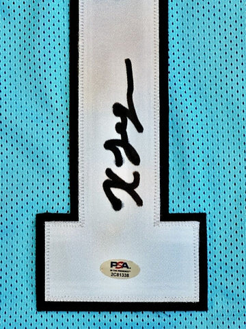 Xavier Legette Signed Carolina Panthers Jersey (PSA) 1st Round Draft Pick / W.R.