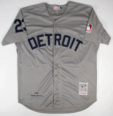 Willie Horton Signed Mitchell & Ness Cooperstown Detroit Tigers Jersey (JSA COA)