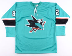 Nikolay Goldobin Signed Sharks Jersey (Beckett) 27th Overall pick 2014 NHL Draft