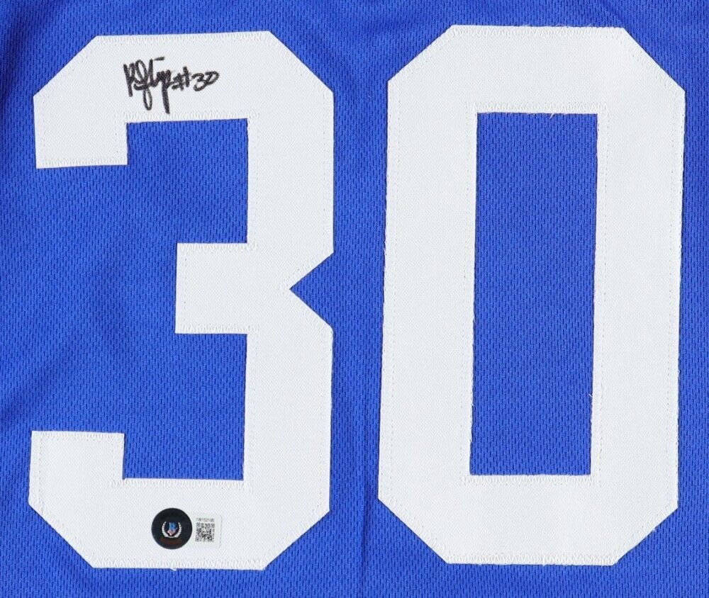 Kyle Filipowski Signed Duke Blue Devils Jersey (Beckett) 2024 1st Round Pick ?