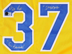 Bill Lee Signed Savannah Jersey Inscribed "60 Bananas" & "Spaceman" (Beckett)