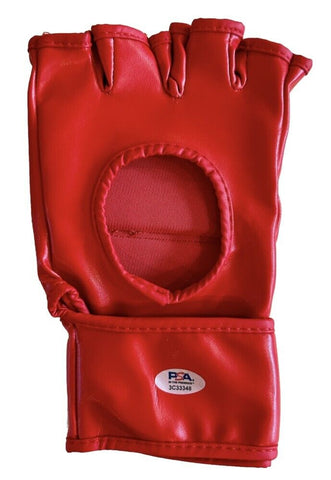 Chuck "Iceman" Liddell Signed "Make America Great Again" MMA Glove (PSA)