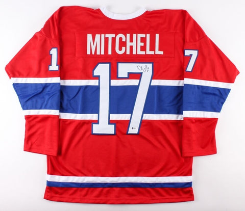 Torrey Mitchell Signed Canadiens Jersey (Beckett) Playing career  2007–present