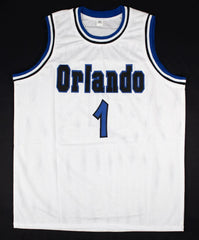 Anfernee Penny Hardaway Signed Orlando Magic Jersey (Beckett) 4xNBA All Star