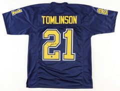 LaDainian Tomlinson Signed San Diego Charger Jersey (Beckett) 5×Pro Bowl RB