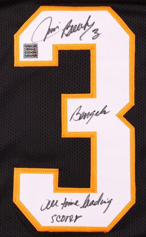 Jim Breech Signed Cincinnati Bengals Jersey Inscribed "All Time Leading Scorer"