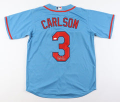 Dylan Carlson Signed St. Louis Cardinals Nike Jersey (JSA COA) Cards Outfielder