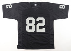 James Jett Oakland / Los Angeles Raiders Signed Jersey (Beckett) Wide Receiver