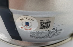 Brandon Aubrey Signed Dallas Cowboys Mini Helmet (Beckett) Pro Bowl Place Kicker
