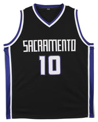 Domantas Sabonis Signed Sacramento Kings Jersey (Beckett) #11 Pk 2016 NBA Draft