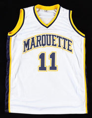 Tyler Kolek Signed Marquette Golden Eagles Jersey /Beckett New York Knicks Guard