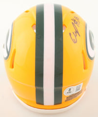 Edgerrin Cooper Signed Green Bay Packers Mini Helmet (Beckett) Ex-Texas A&M L.B.