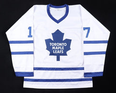 Wendel Clark Signed Toronto Maple Leafs Jersey (JSA COA)  #1 Pick 1985 NHL Draft