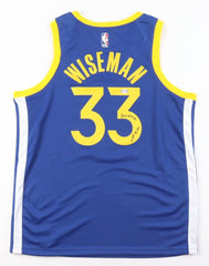 James Wiseman Signed Golden State Warriors Jersey Inscibd "2nd Overall"(PSA COA)