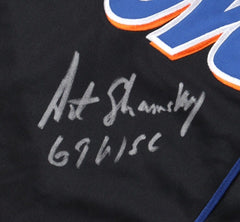 Art Shamsky Signed 1969 New York Mets Jersey Inscribed "69 WSC" (JSA COA)