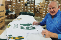 Jerry Kramer Signed Green Bay Packers Jersey Inscribed "H.O.F. 2018" (Beckett)