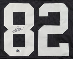 James Jett Oakland / Los Angeles Raiders Signed Jersey (Beckett) Wide Receiver