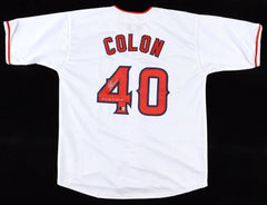 Bartolo Colon Signed Los Angeles Angels Jersey "2005 AL Cy Young" (Beckett)