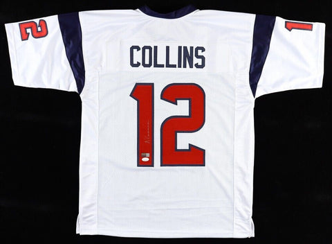 Nico Collins Signed Houston Texans Jersey (JSA COA) 2021 3rd Round Pick Michigan