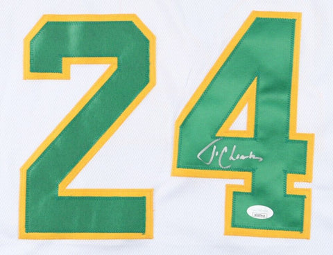Tom Chambers Signed Seattle Supersonics Jersey (JSA) 4xAll Star Power Forward