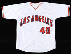 Bartolo Colon Signed Los Angeles Angels Jersey "2005 AL Cy Young" (Beckett)