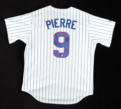 Juan Pierre Signed Chicago Cubs Jersey (Beckett COA) 3xMLB Stolen Base Champion