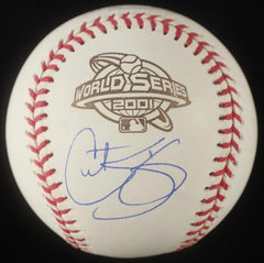 Curt Schilling Signed 2001 World Series Baseball (JSA COA) Arizona Diamondbacks
