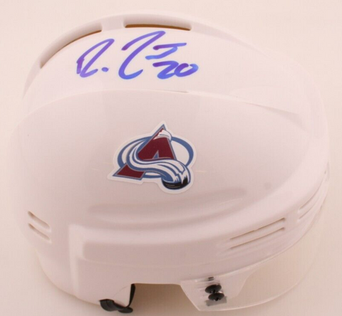 Ross Colton Signed Colorado Avalanche Mini Helmet Beckett/2021 Stanley Cup Champ