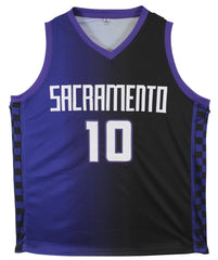 Domantas Sabonis Signed Sacramento Kings Jersey (Beckett) 2016 #11 Draft Pick