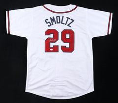 John Smoltz Signed Atlanta Braves Jersey (JSA COA) 8xAll Star Pitcher / HOF 2015