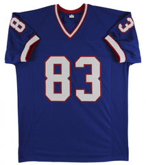 Andre Reed Signed Buffalo Bills Jersey (Beckert) 7×Pro Bowl Receiver (1988–1994)